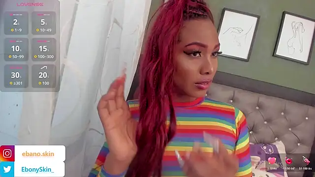 EbonySkin online show from 9, 1, 2026