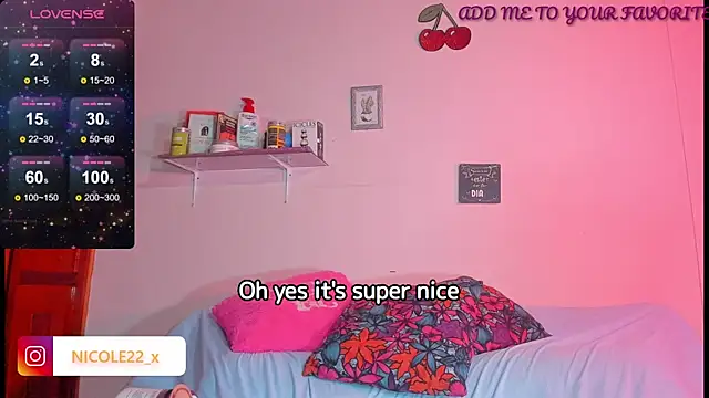 Snapshot of Nicole_x chatting on 1, 1, 2025 Nicole x online show from 1, 1, 2025