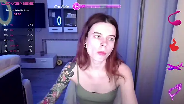 RinaDevil online show from 25, 1, 2025