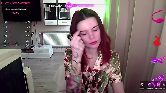 RinaDevil online show from 12, 2, 2025