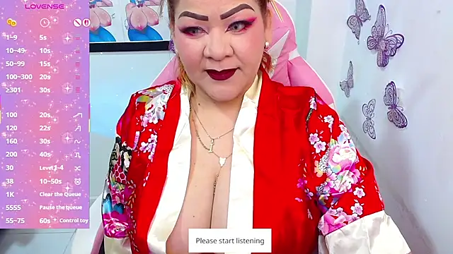 Dalessa Bigtits online show from 7, 11, 2025