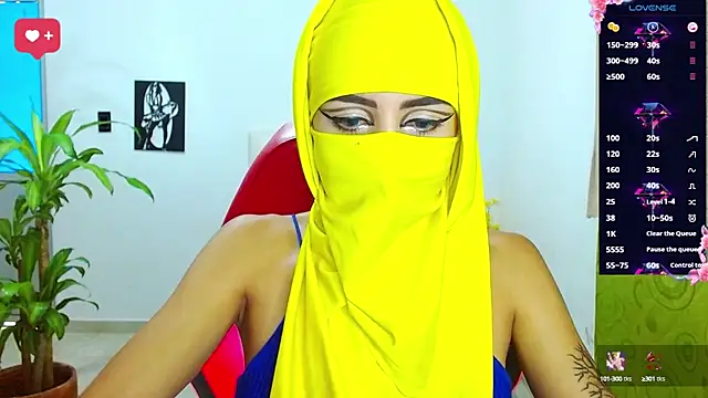 Snapshot of _alabina_ chatting on 5, 3, 2025  alabina  online show from 5, 3, 2025