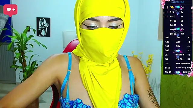 Snapshot of _alabina_ chatting on 22, 3, 2025  alabina  online show from 22, 3, 2025