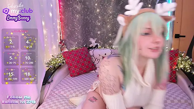 Snapshot of EmmyBunny chatting on 25, 12, 2024 EmmyBunny online show from 25, 12, 2024