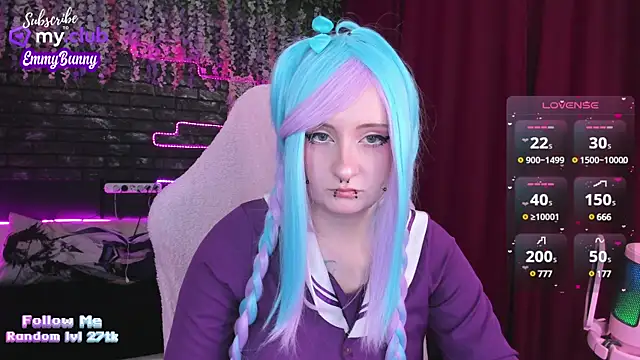 Snapshot of EmmyBunny chatting on 22, 2, 2025 EmmyBunny online show from 22, 2, 2025